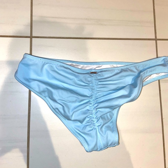VS PINK ruched bikini bottoms